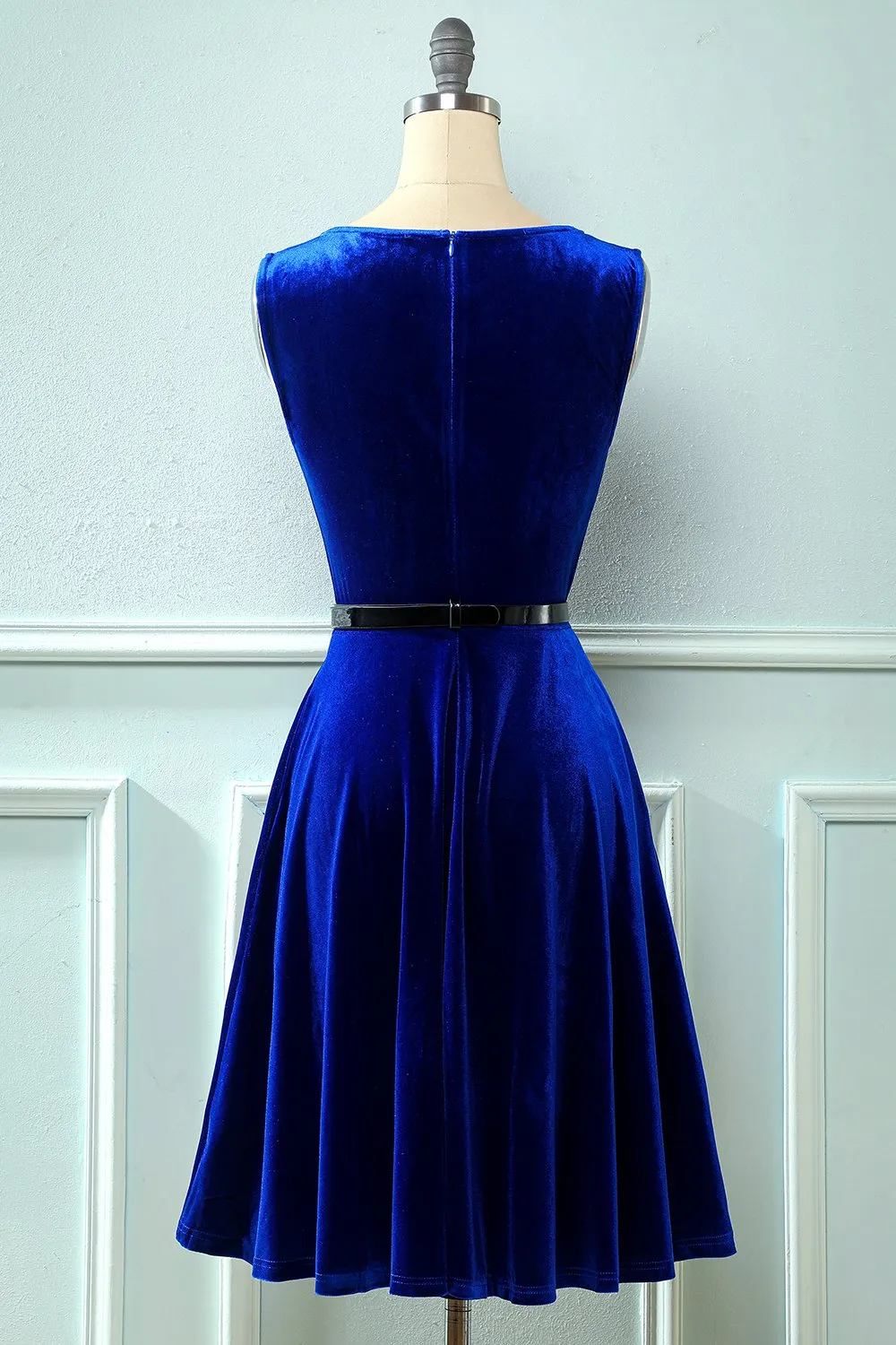 Abito vintage vellutato anni '50