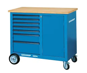 Banco di stoccaggio Gedore 1504, 550mm x 1100mm x 985mm, carico 1000kg
