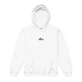 FELPA CON CAPPUCCIO TEENAGER - WHITE