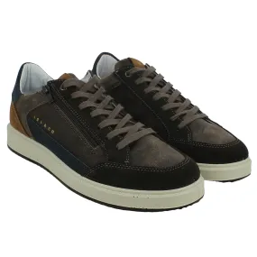 Igi&Co  Sneaker Uomo in Camoscio con Zip Laterale 