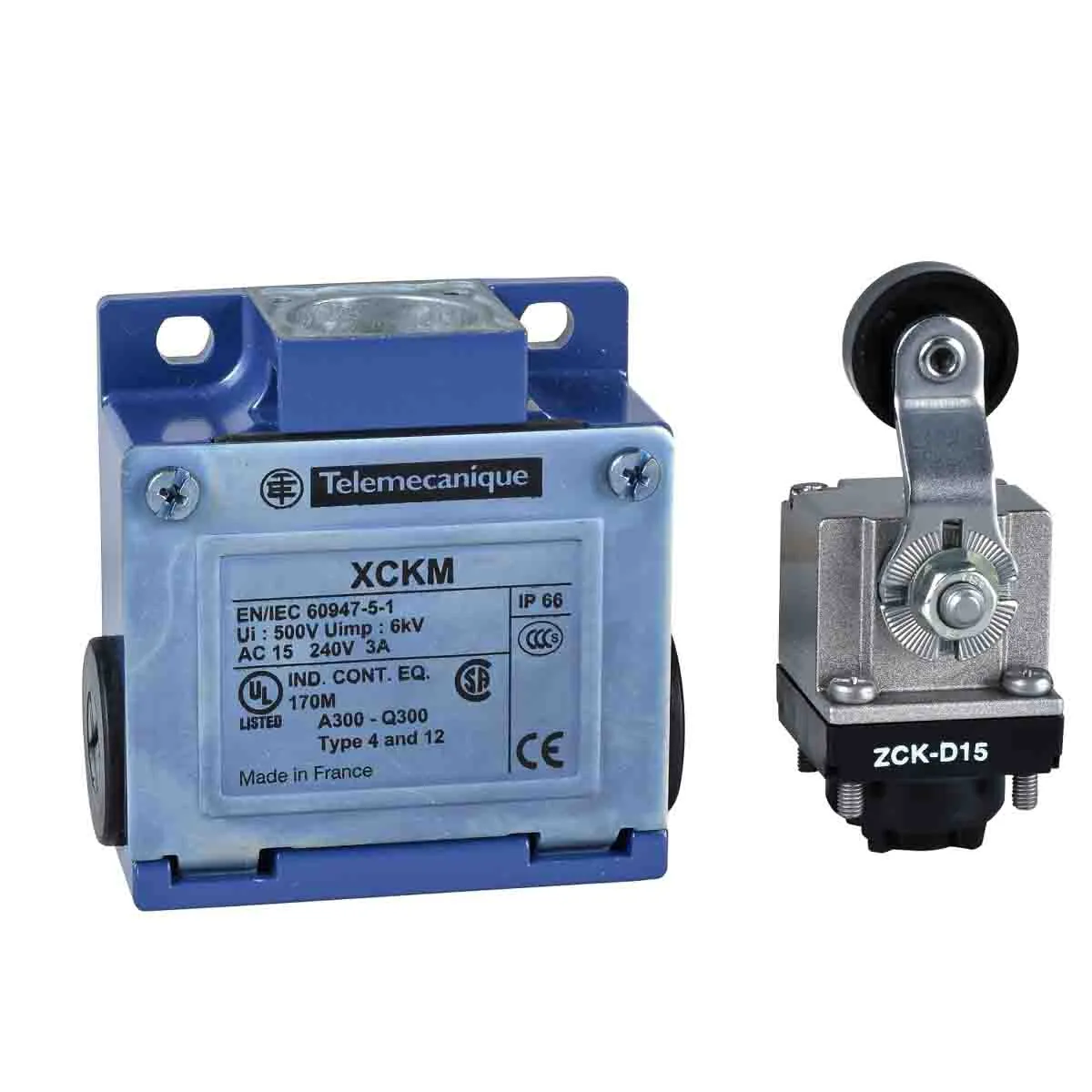 Interruttore di fine corsa Telemecanique Sensors, Leva a rullo, 1NC/1NA, 240V, 3A, IP66