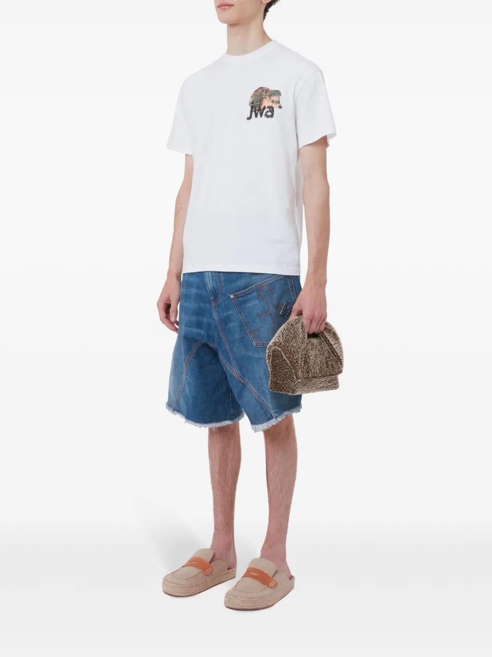 JW Anderson-T-shirt Hedgehog con logo