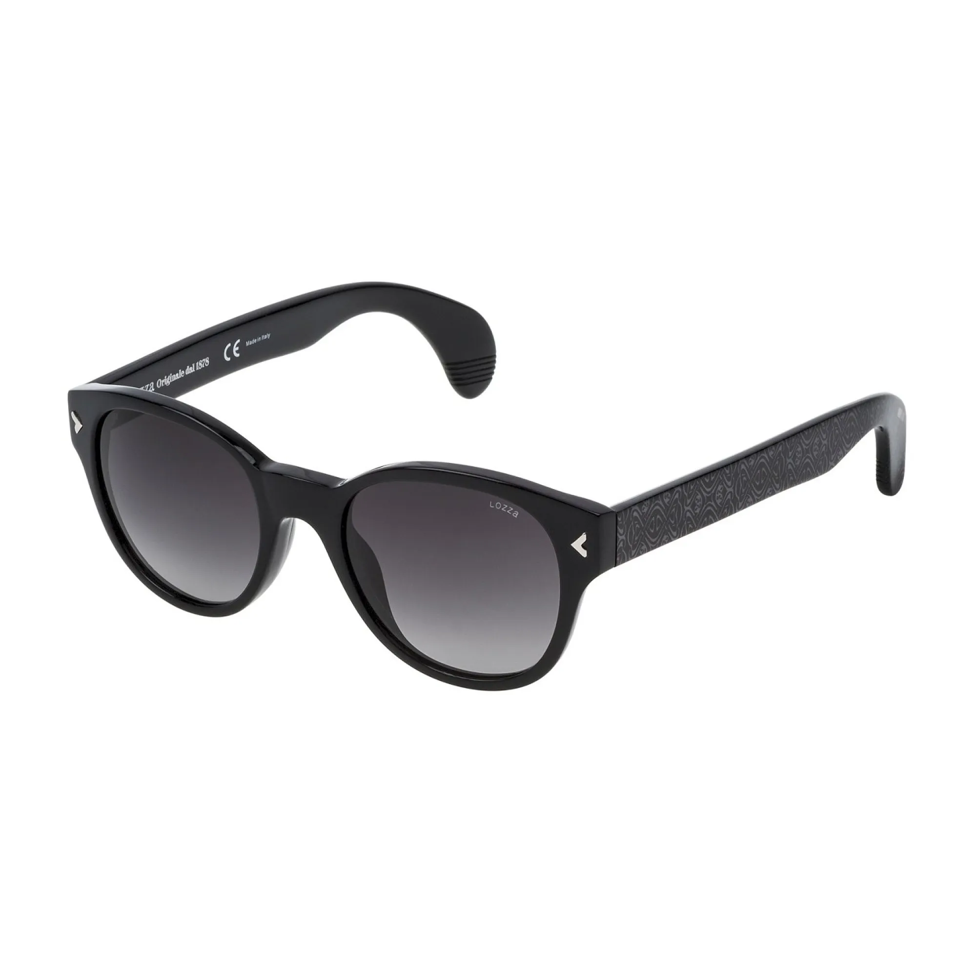   Lozza SL1913L Macho 0BLK Super Nero | Occhiale Da Sole Unisex 