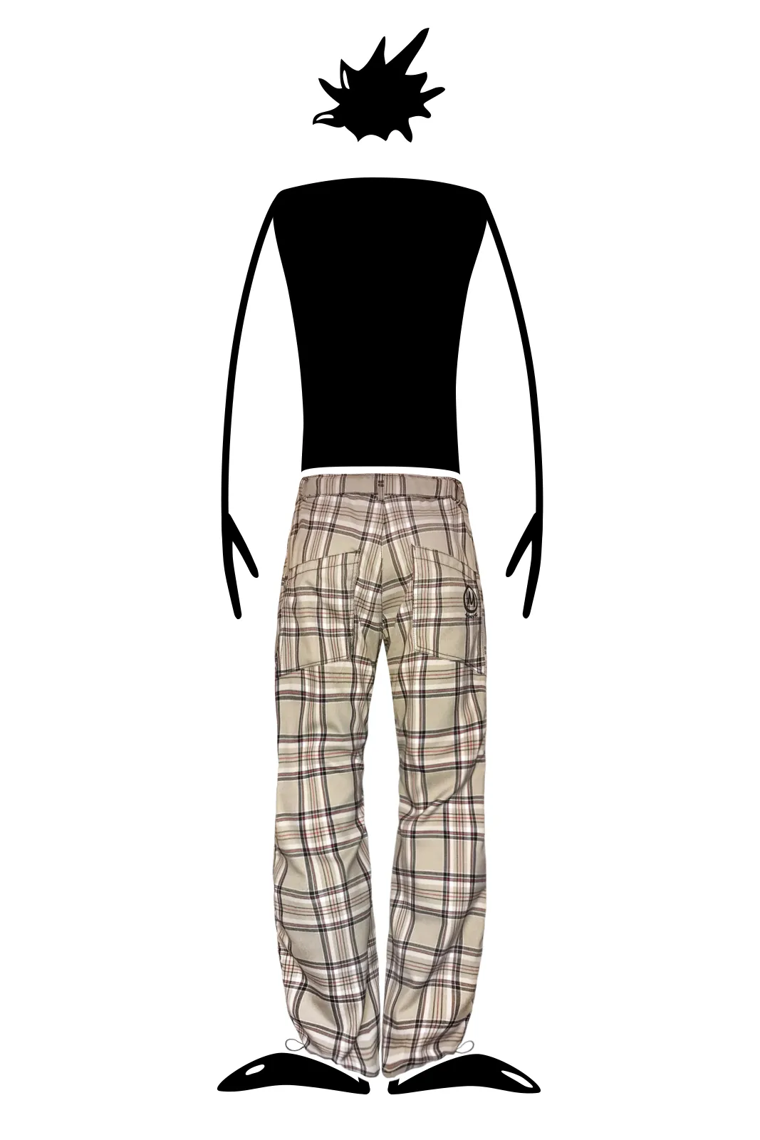--Prince of Wales Men’s Trousers BILLY 2-