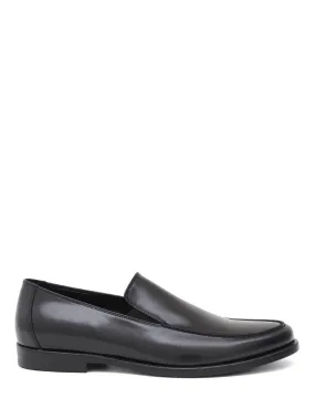 Rossi     Mocassino in pelle nero time