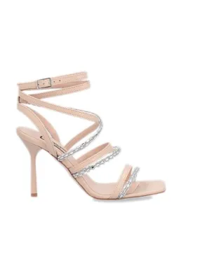     Sandalo camelia nappa con strass LIU JO