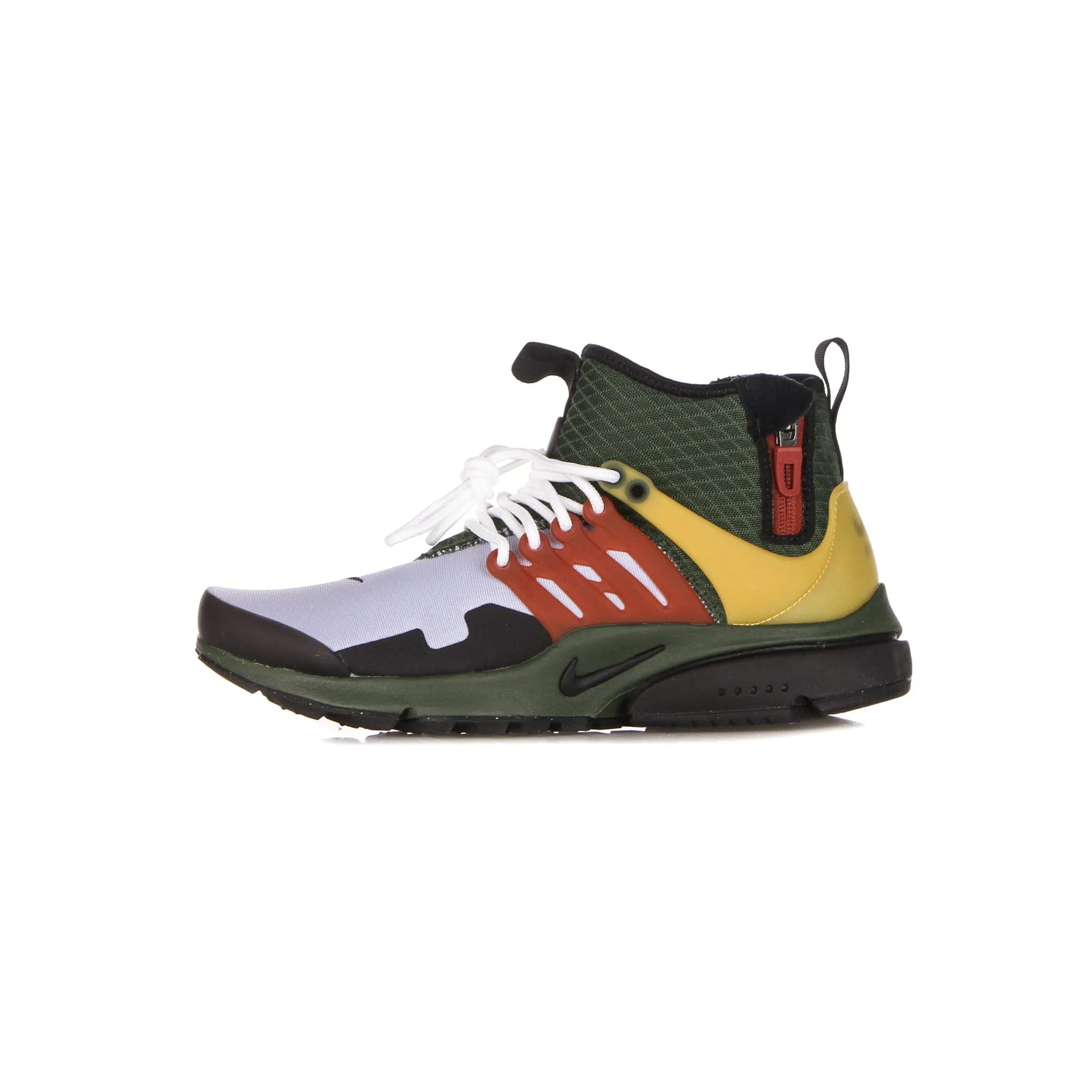 Scarpa Alta Uomo Air Presto Mid Utility Carbon Green/black/ghost/pollen