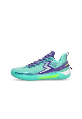 Scarpa Basket Uomo Big 3 5.0 Light Up Green/dark Purple