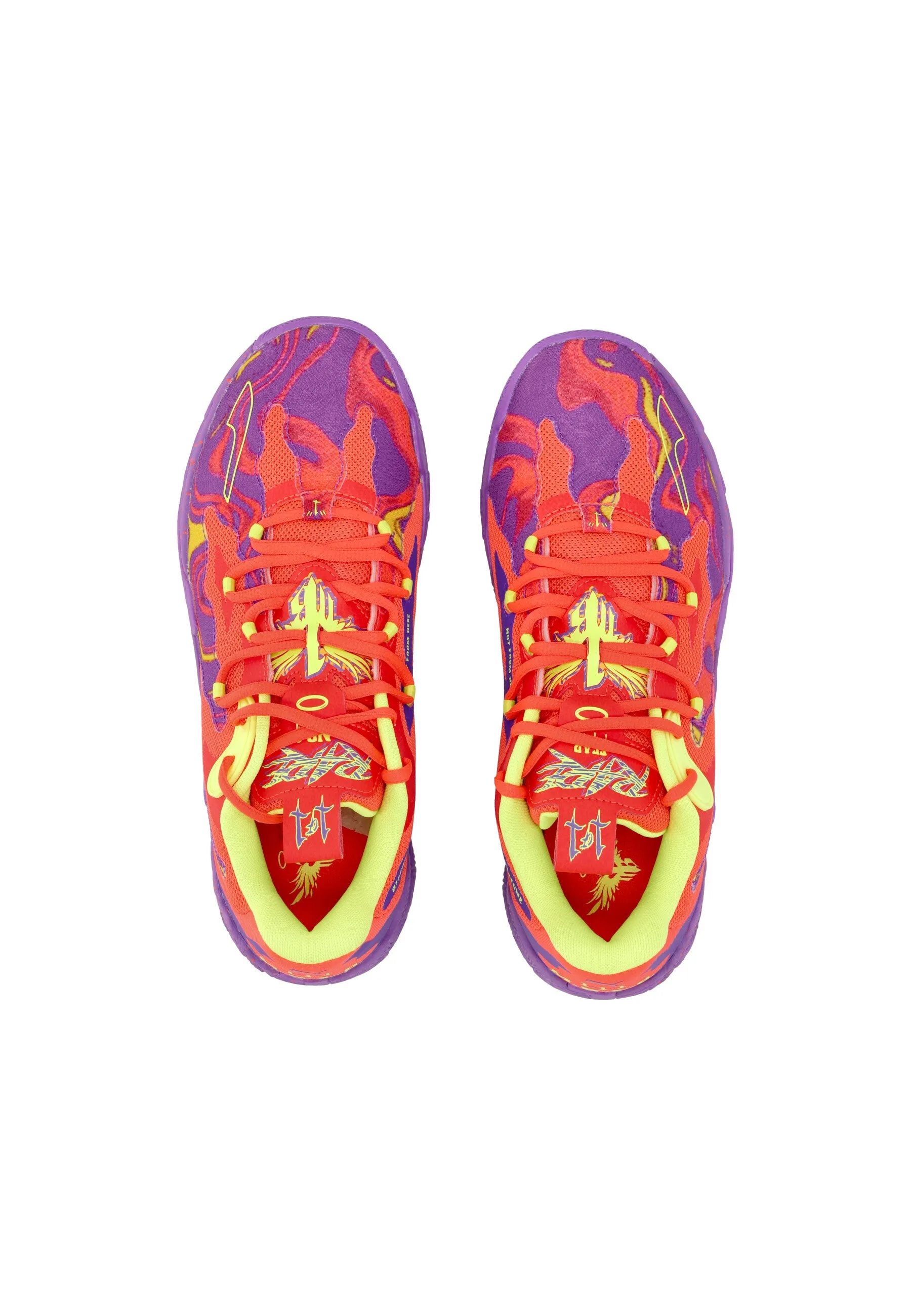 Scarpa Basket Uomo Mb.03 Lo Lava Purple Glimmer/red