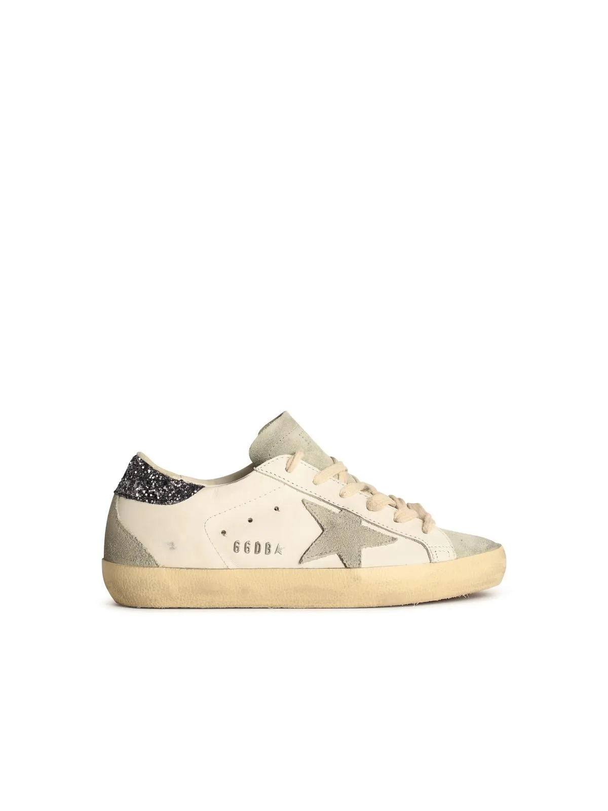Sneaker superstar di Golden Goose White Lear