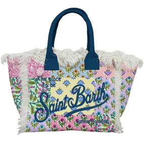 Vanity Shoulder Bag in Canvas / Multicolor