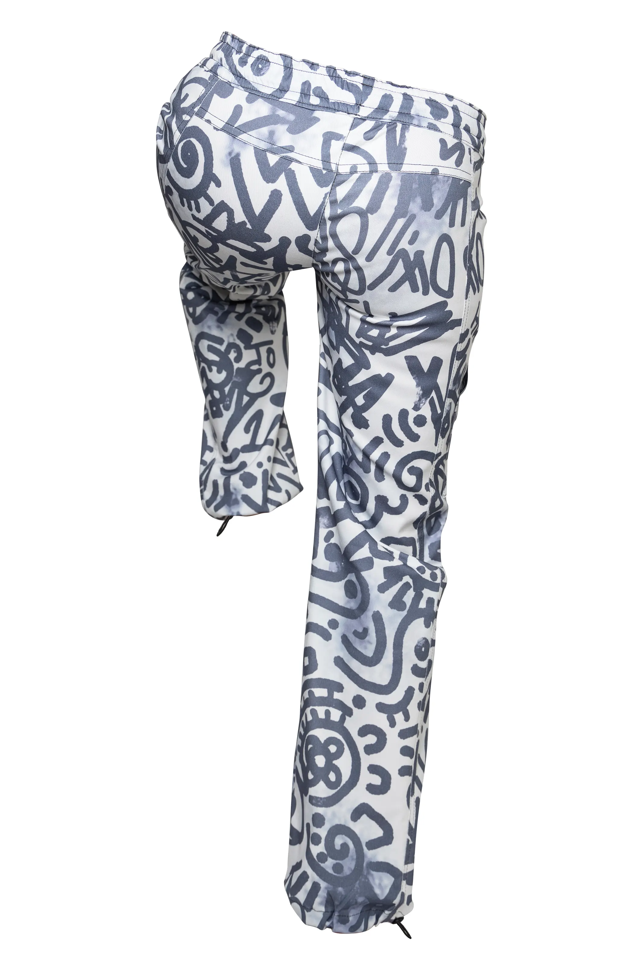 --Women’s trousers Graffiti VIOLET-