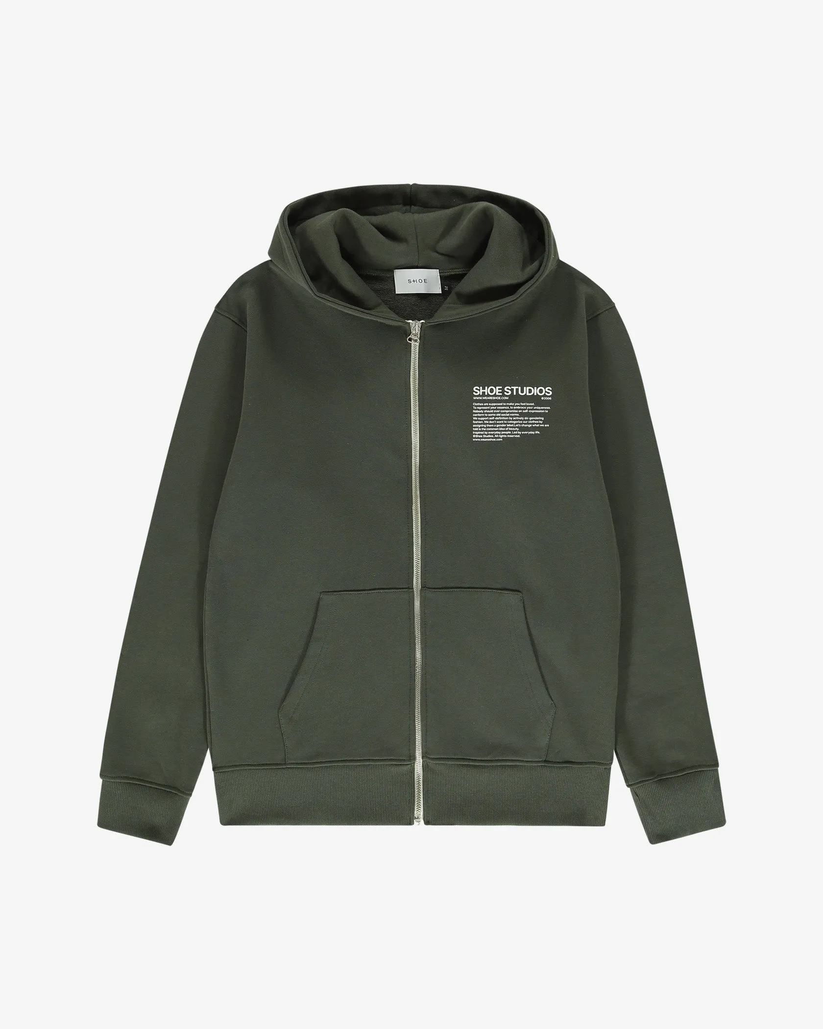 ZARO1712 ZIP HOODED SWEATSHIRT